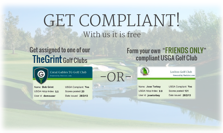 Free USGA® compliant GPS